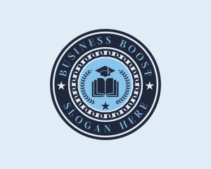 Education Academy University logo design