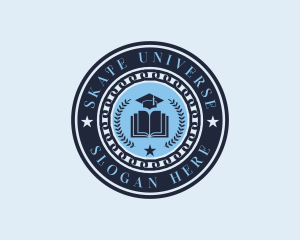 Education Academy University logo design