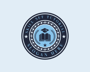 Education Academy University logo design