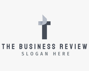 Modern Business Company Letter T logo design