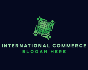 Globe Community International logo design