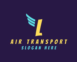 Wing Logistics Company logo design