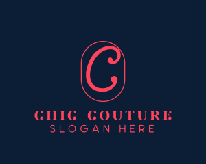 Cursive Feminine Brand logo design