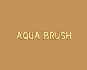 Grunge Handwriting Brush logo design