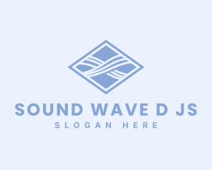 Biotech Software Wave logo design