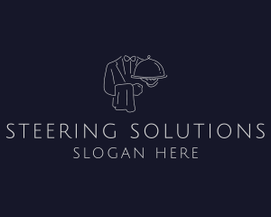 Butler Catering Dining logo design