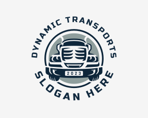 Cargo Freight Truck logo design