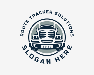 Cargo Freight Truck logo design