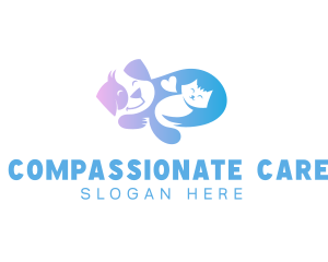 Dog Cat Care logo design