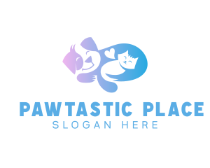 Pet Kitten Pup logo