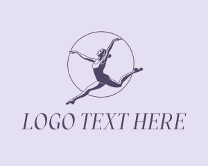 Gymnastic Dance Performer logo