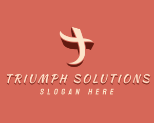 Business Brand Letter T logo design