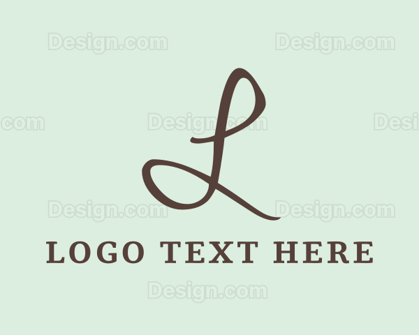 Elegant Cosmetics Fashion Logo