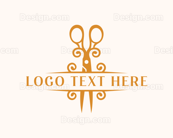 Elegant Craft Scissors Logo