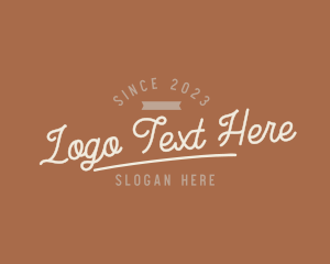 Urban Cursive Banner logo