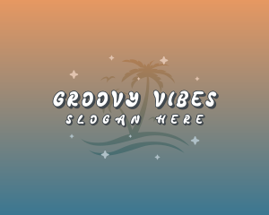 Groovy Funky Summer logo design