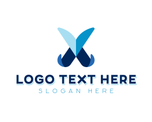 Brand Company Letter X logo