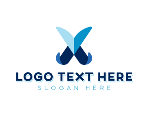 Brand Company Letter X Logo