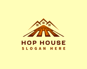 Flooring Tile House logo design