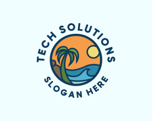 Tropical Summer Beach Resort  logo
