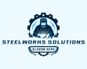 Industrial Steel Welding logo design