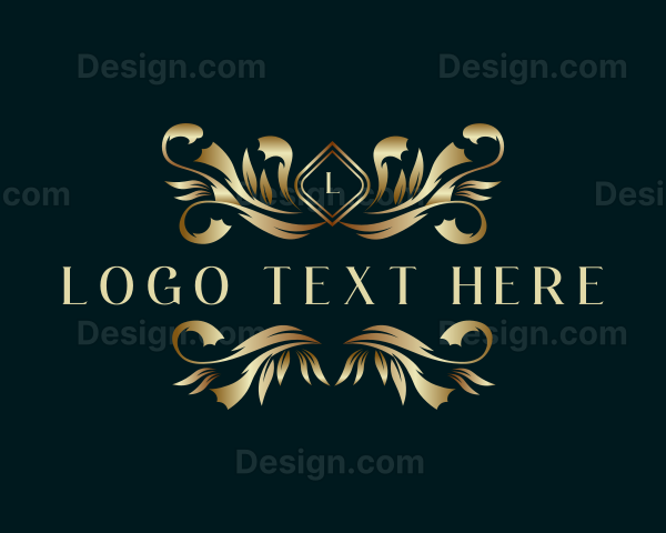 Luxury Boutique Ornament Logo