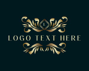 Luxury Boutique Ornament logo