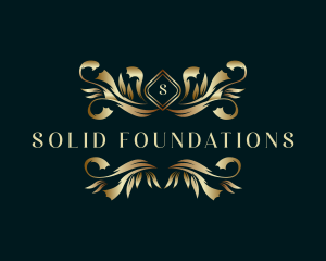 Luxury Boutique Ornament Logo