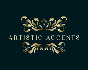 Luxury Boutique Ornament logo design