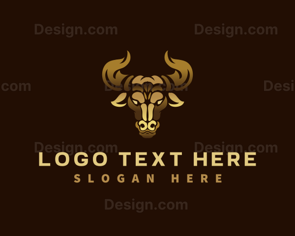 Premium Bull Horn Logo