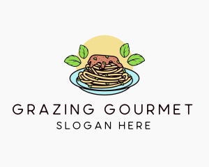 Gourmet Pasta Restaurant logo design