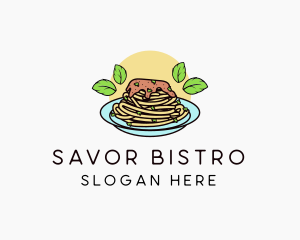 Gourmet Pasta Restaurant logo design