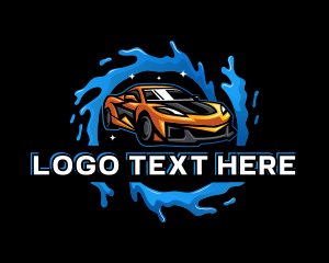 Car Wash Automotive Garage logo