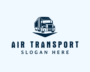 Logistic Delivery Truck logo design