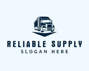 Logistic Delivery Truck logo