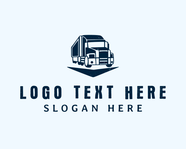 Logistic Delivery Truck logo