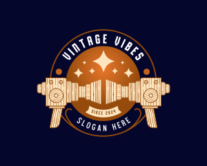 Vintage Film Videography logo design