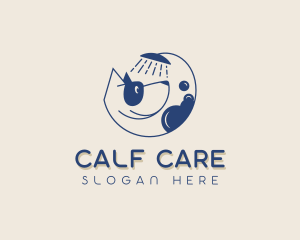 Dog Shower Pet Care logo design