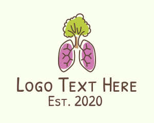 Eco-Friendly Tree Lungs logo