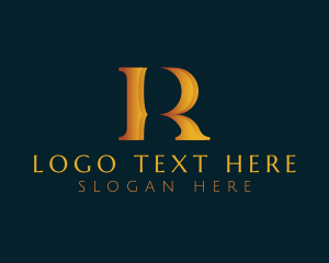 Classic Antique Letter R logo