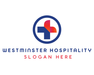 Medical Hospital Cross logo design