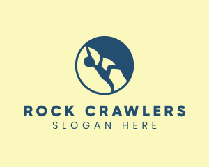 Outdoor Rock Climbing  logo design