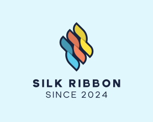 Multicolor Marketing Ribbon logo design