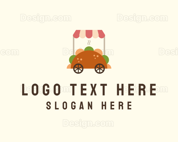 Taco Food Cart Logo