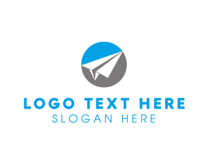 Paper Airplane Travel logo