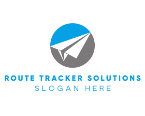 Paper Plane Travel logo design