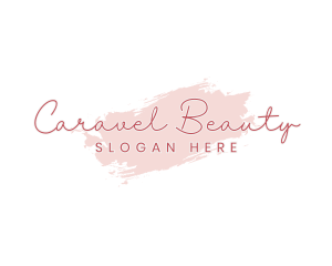 Wellness Beauty Spa Brush logo design