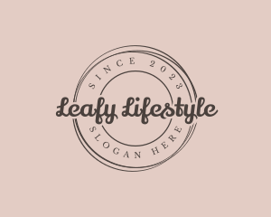 Lifestyle Fashion Beauty  logo design