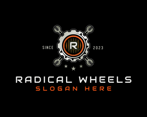 Gear Mechanic Repair logo design