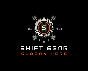 Gear Mechanic Repair logo design